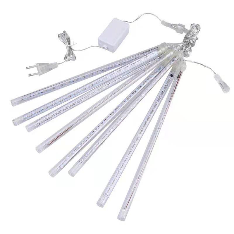 Outdoor Solar-Powered LED Meteor Shower Light with Water Resistance for Atmosphere Enhancement