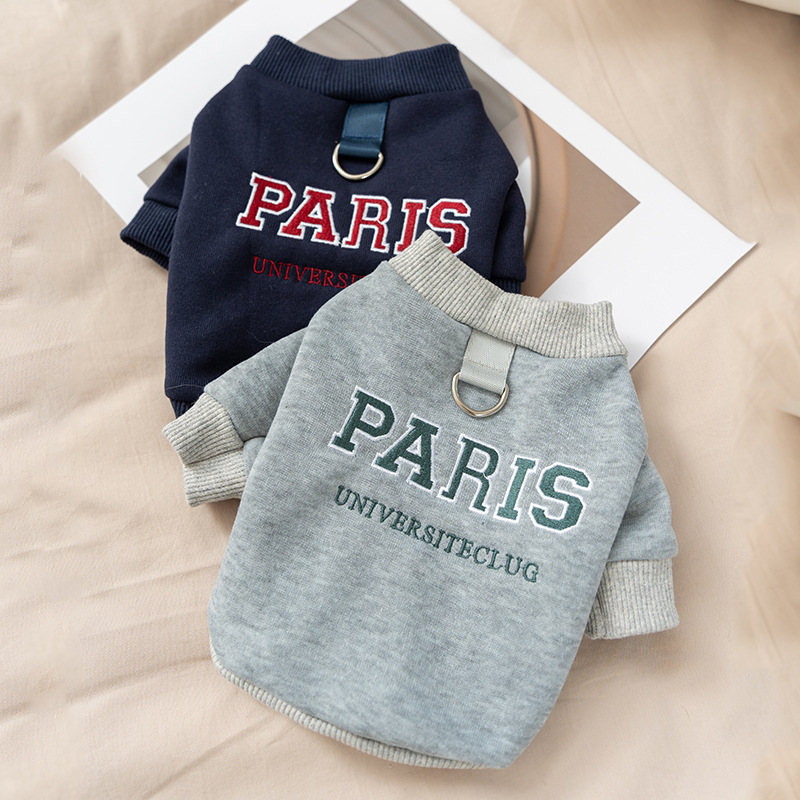Dog Hoodie Sweaters Autumn wear Sports hoodie Pet clothes Cotton Hooded Clothes Apparel Winter Warm Coat Sweater