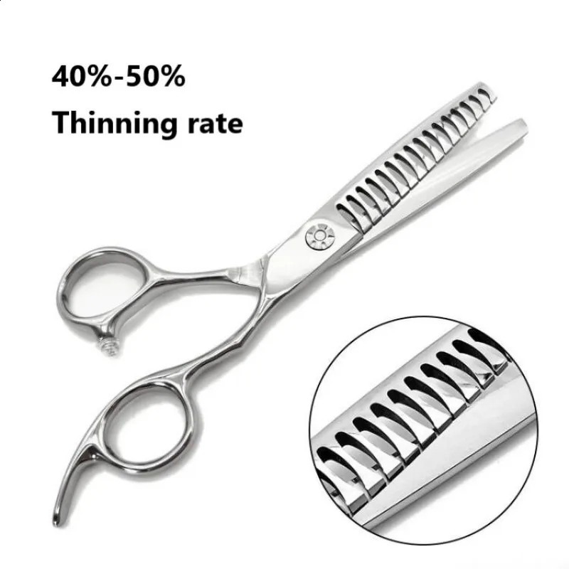 1pcs Professional Haircut Scissors 6 Inch Hair Cutting Scissors Hair Thinning Shears Sharp And Durable Hairdressing Tools 241217