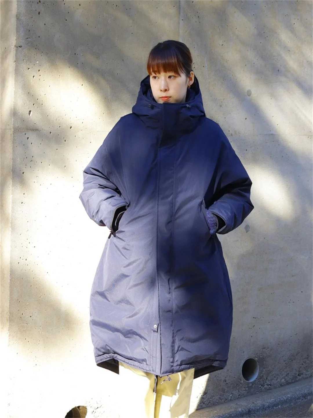 Men's Down Parkas 24AW Nanamica LongDown ultra long fully laminated photoelectric waterproof down jacket Q241217