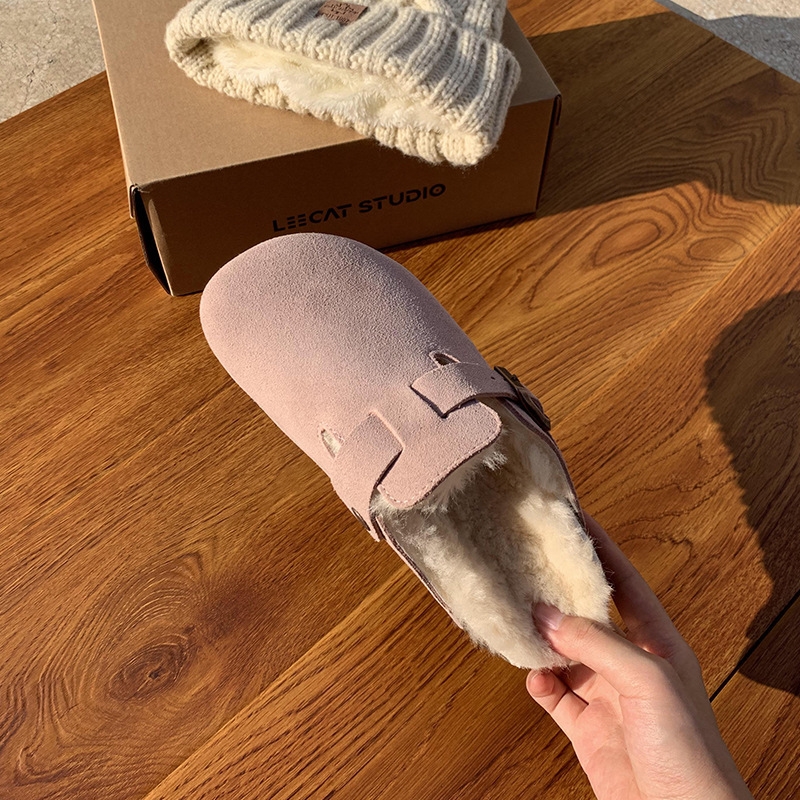 Pink Casual Shoes: Baotou Style Leisure Shoes in Sand Color for Women's Daily hot Comfort - Lightweight Design
