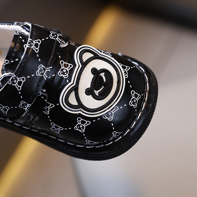 Kids Squeaky Shoes Infant Girls Boys Cartoon Cute Pattern Baby Child Toddler Shoes Cutefeet Children Flat Bottom Non-slip Shoes Size 16 - 20