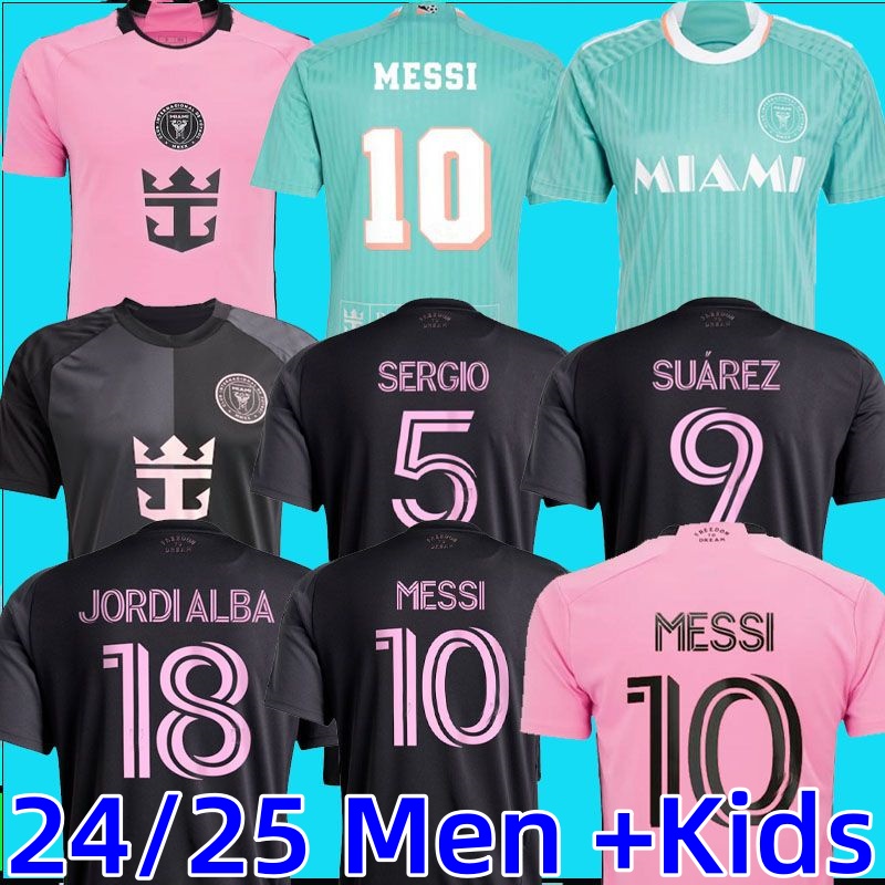 new kit InterS MiamiS Soccer Jerseys MESSIS SUAREZ Football Shirts kits 24 25 26 DI Maria GARNACHO Maradona National Child Jersey Kids Kit 2025 2026 BOY SET