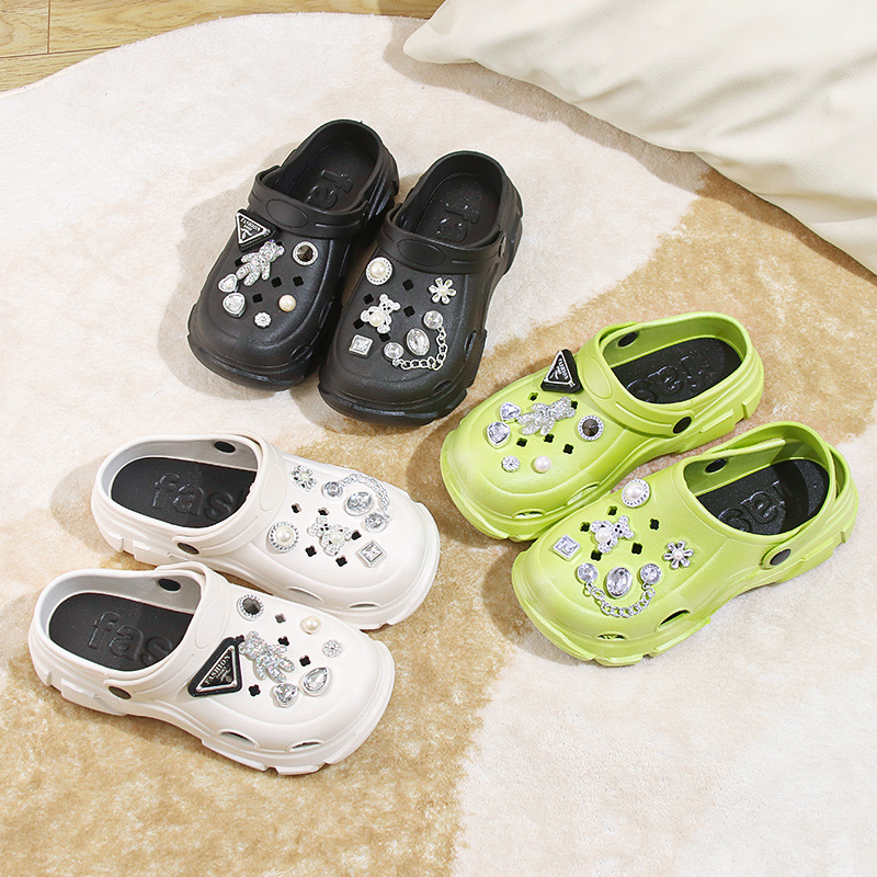 Free Shipping slippers designer slides womens Platform sandals summer home outdoor Slipper bathroom woman shoes beach