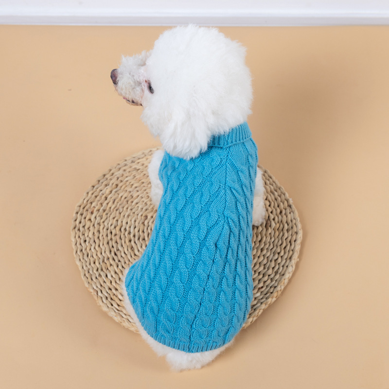 Dog clothes 2024 new Teddy Bichbear puppy Schnitzer York Summer pet clothes winter warm sweater