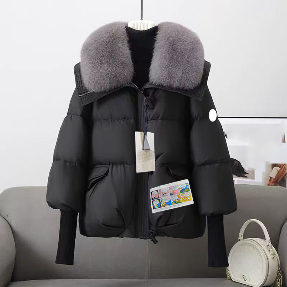 Womens Down Coats Short Puffy Classic Downs Jackets Female Jacket Designer Tops Casual Fashion Windbreaker Warm Top Down Coats S-2XL