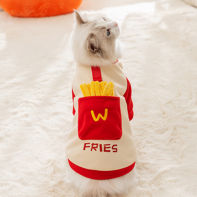 Dog Apparel Pet Clothes dog hoodie Small and medium dog Teddy Bichbear puppy cat pet clothes