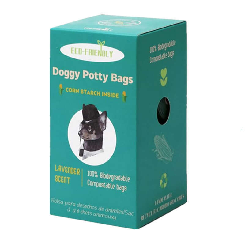 DHpet 100% Biodegradable Compostable Dog Poop Bags Guaranteed Leak Proof and Extra Thick Waste Bag For Dogs Unscented Pet Waste Bags 120 Bags 8 Pack o