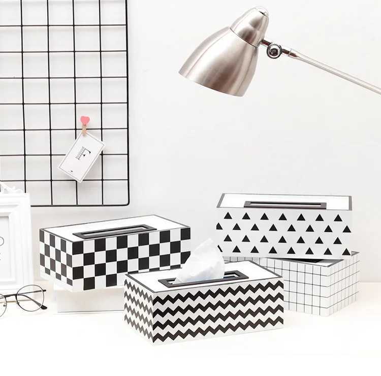 1 Nordic wooden living Ro Dining Ro decoration organization simple wooden tissue box He Storage Organization JL 235 Y241218