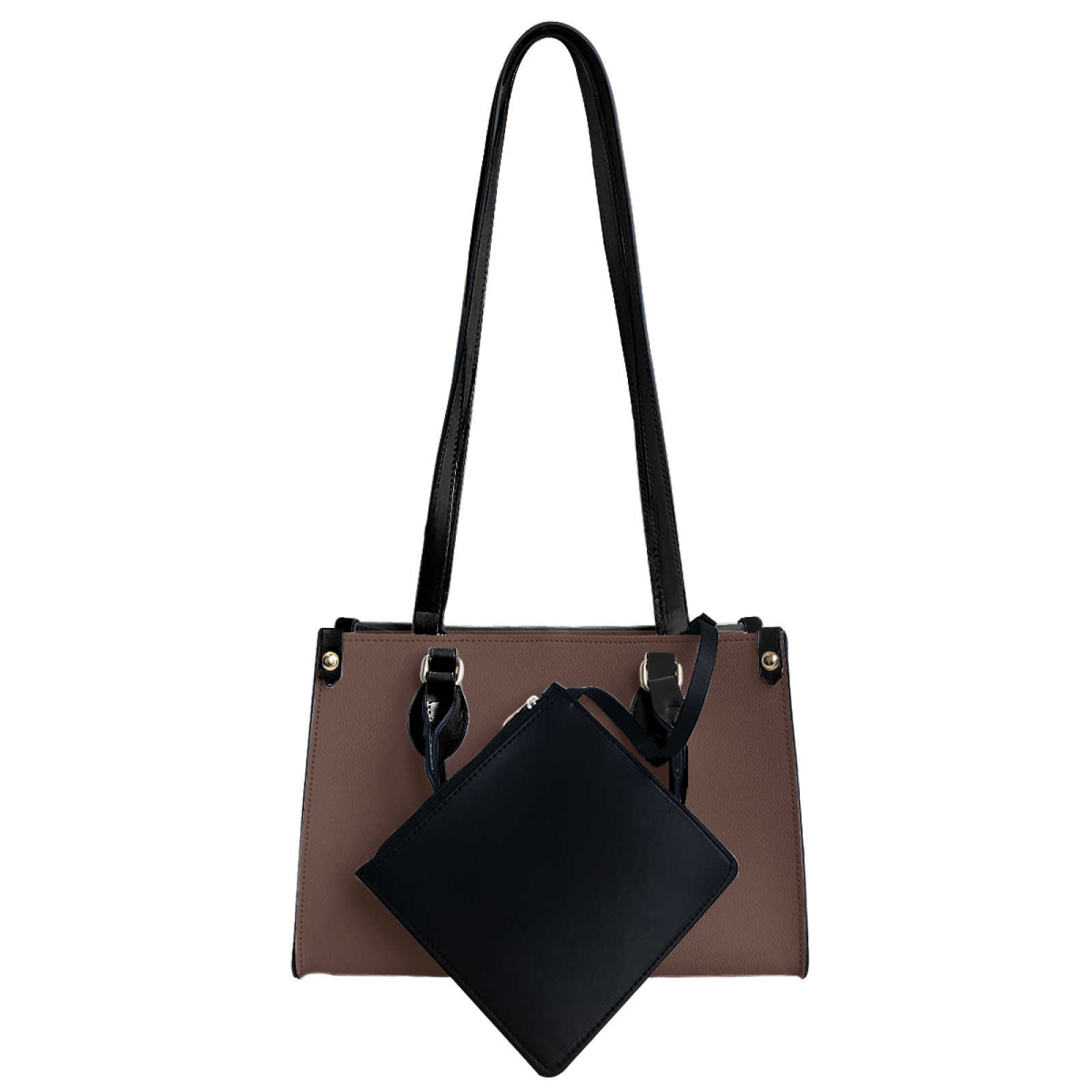 NXY Fashion Designer Bag 2pcs Set Women Bags Handbags Womens Shoulder Handbag Composite Lady Clutch The Tote Bag Female Coin Purse Wallet