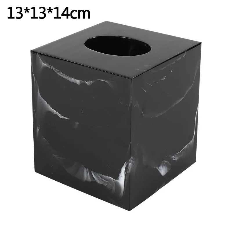 Texture resin tissue box creative decoration for his life Ro bathroom accessories supply dining table paper box Y241218