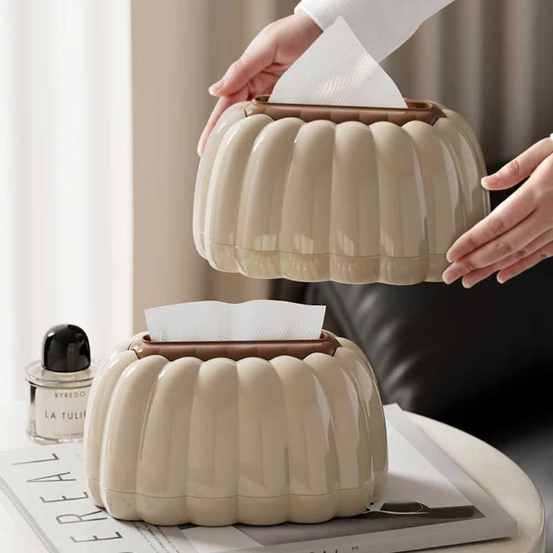 UFORU High-grade tissue box living ro light luxury pumping paper box he coffee table display creative paper pumping box Y241218