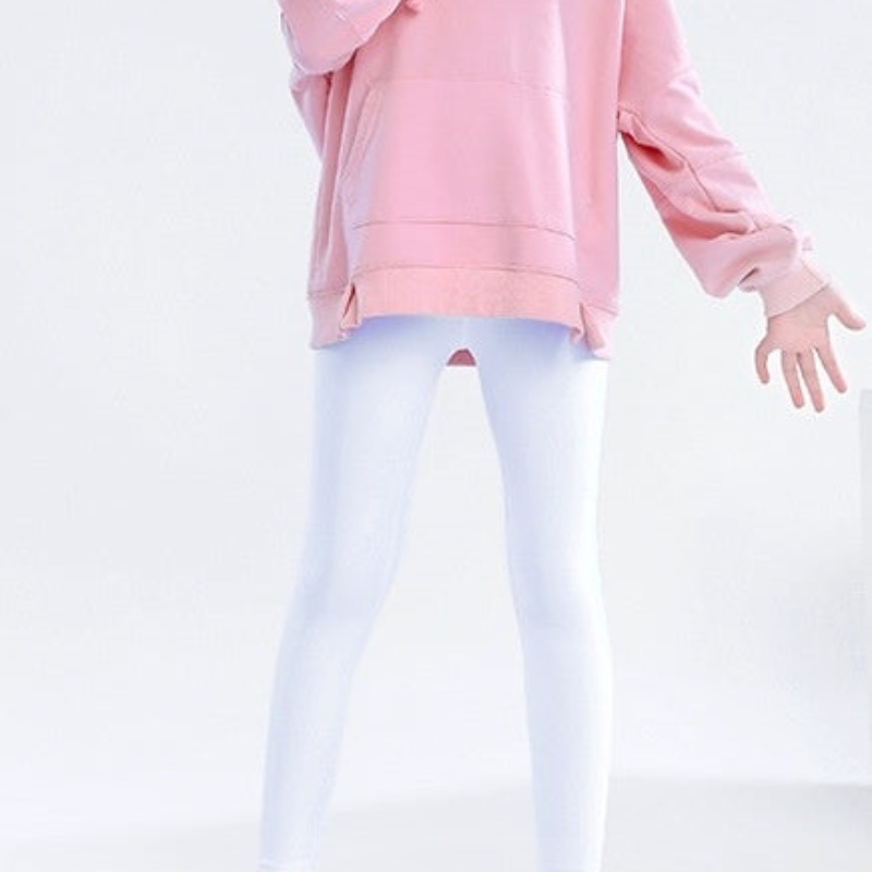 Uu-1976 Spring & Fall Thin Kid's Inspired Yoga Tights - Lightweight Long Pants For Girls