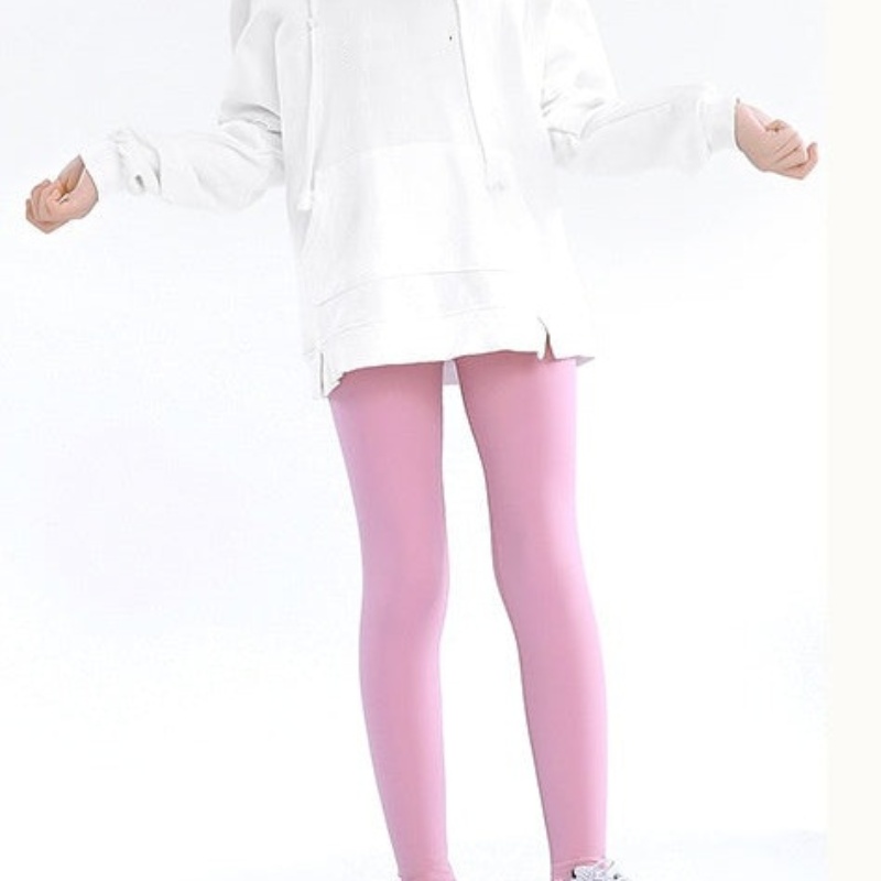 Uu-1976 Spring & Fall Thin Kid's Inspired Yoga Tights - Lightweight Long Pants For Girls