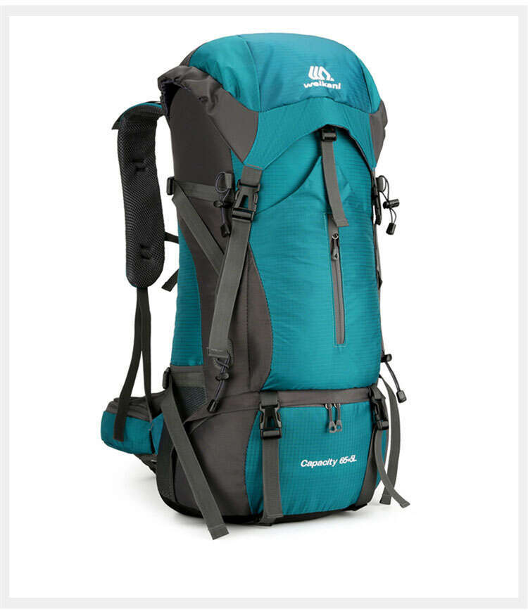 Backpack 70L Nylon Camping Travel Bag With Rain Cover Outdoor Hiking Daypack Mountaineering Backpack Men Shoulder Bags Lage