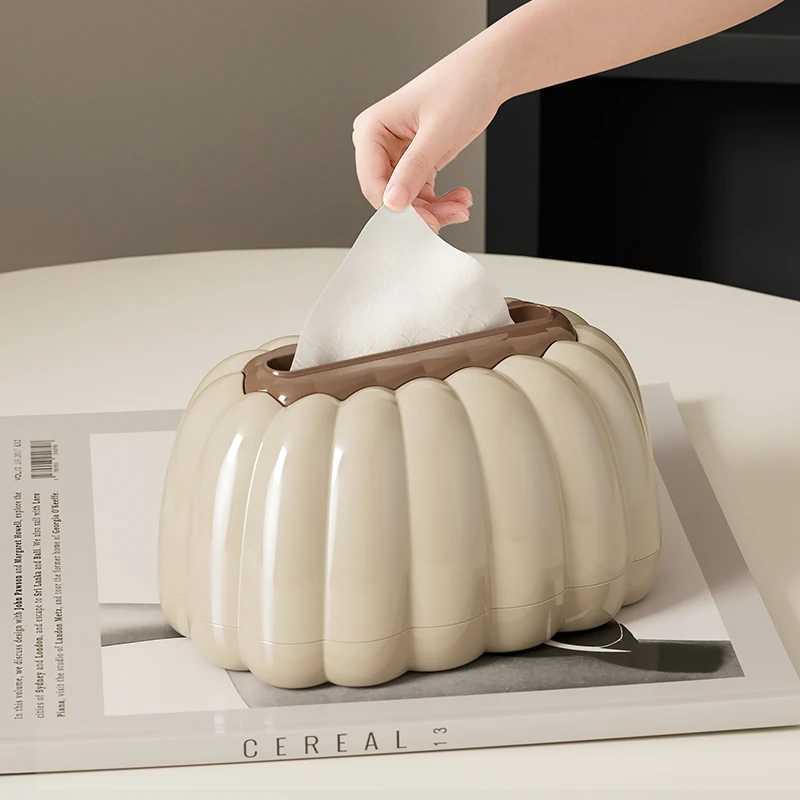 UFORU High-grade tissue box living ro light luxury pumping paper box he coffee table display creative paper pumping box Y241218