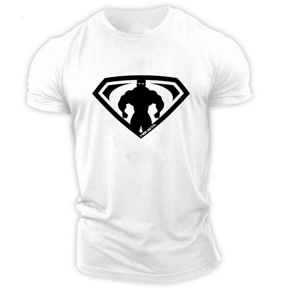 New Men's Summer superman T Shirt 3D Printed Cartoon Hero Hip Hop Top