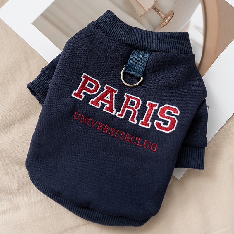 Dog Hoodie Sweaters Autumn wear Sports hoodie Pet clothes Cotton Hooded Clothes Apparel Winter Warm Coat Sweater