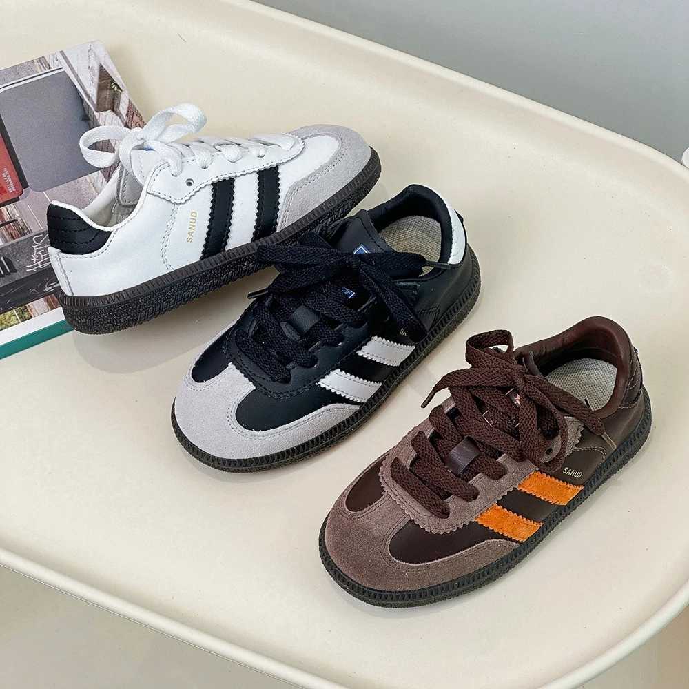 2024 new childrens shoes boys soft sole comfortable plus velvet sports casual shoes Korean version thick warm girls Forrest Gum X241218