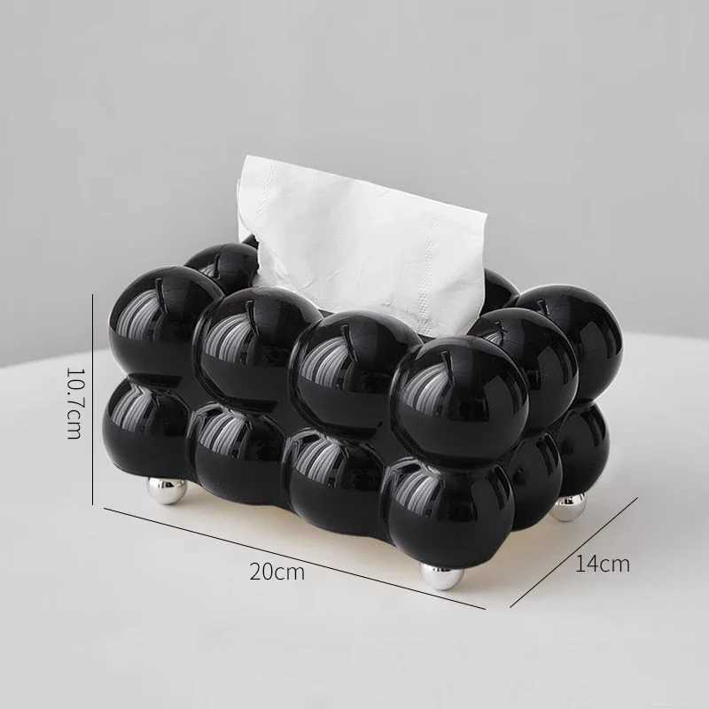 Cloud Design Tissue Box Storage Napkin Paper Box Organizer Craftsmanship Desktop Tissue Box Kitchen Tissue Box Y241218