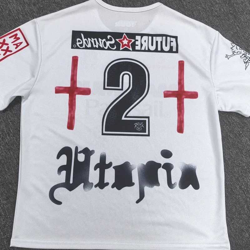 Men's T-Shirts 24 new high-quality T-shirts with floral print for summer breathable and quick drying UTOPIA short sleeved tops J250109EW2X