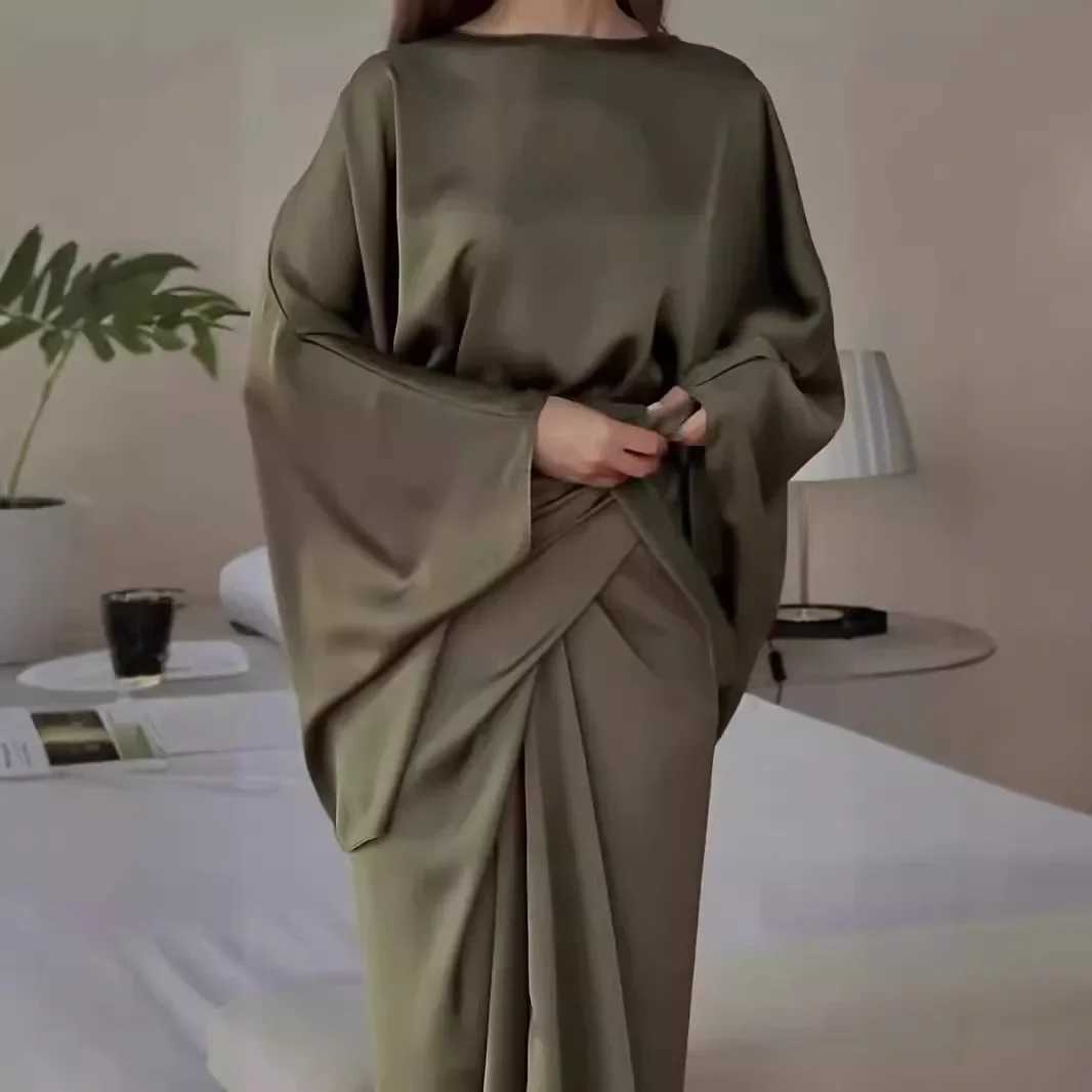 2024 Autumn New Womens Dress With Tie European And American Style Fairylike Long Dress Petite Dress Clothing For Women W241218