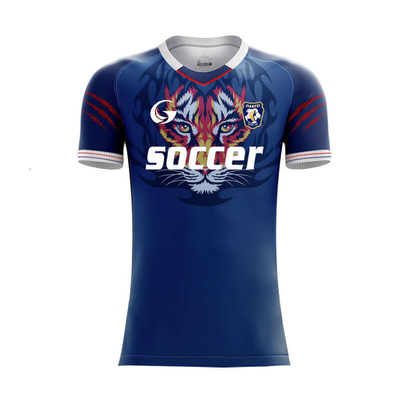 2025 Wholesale Custom Personalized Shirt Polyester Short Sleeve Soccer Shirts Club Team Training Football Jersey
