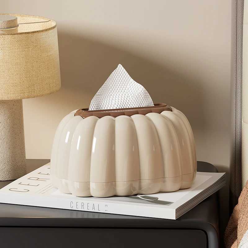 UFORU High-grade tissue box living ro light luxury pumping paper box he coffee table display creative paper pumping box Y241218