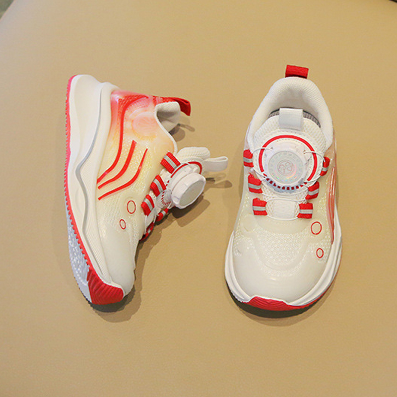 Kid Sneakers Basketball Shoes Children's Training Athletic Shoes Cutefeet Boys Girls Non-Slip Running Trainers Toddler Tennis Shoes Size 21 - 32