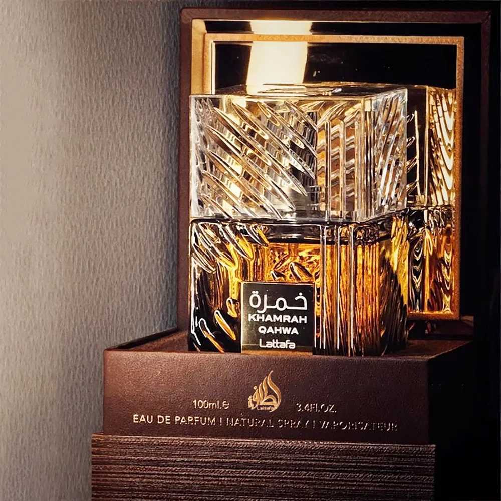 100ml original Khamrah Qahwa perfume wood fragrance lasting perfume party attracts Cologne high-quality Arab perfumeXJ250409