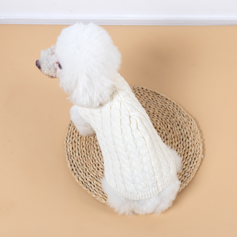 Dog clothes 2024 new Teddy Bichbear puppy Schnitzer York Summer pet clothes winter warm sweater