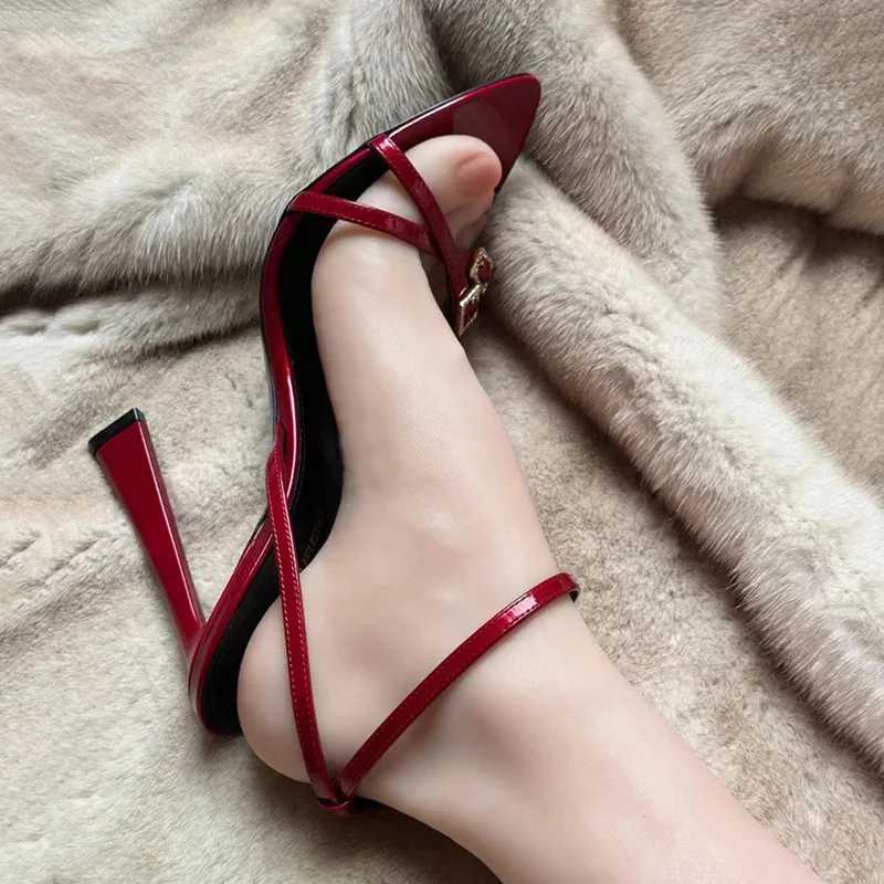 Womens Hot Slingback Sandals - Elegant High New Heel Dress Sandals, Luxurious Slingbacks For Women, Sexy Wedding Shoes, Fashionable Mary Janes