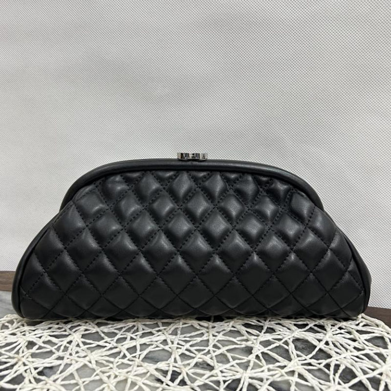 Banquet Clutch Luxury Wallet Wedding Luxury Designer Bag For Women Sheepskin Purse Fashion Cardholder Purses Card Holder Pouch make uo bag BXD2409041F-10