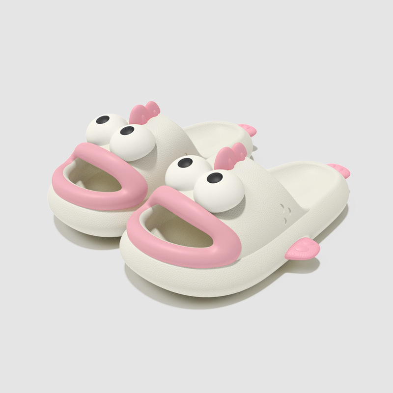 2025 free shipping designer slippers for mens womens Thick soled slippers pink green black red yellow New clownfish slippers