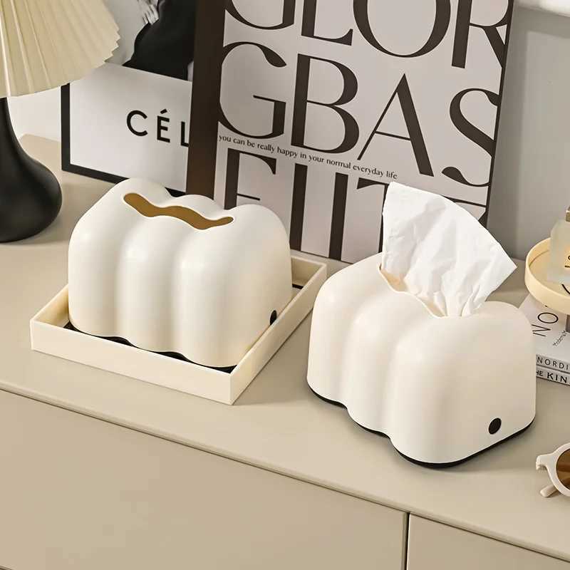 Cloud Creative Lifting Tissue Box Tissue Dispenser Organizer Cute Paper Box Towel Rack Organizer Elegant Design Mti Function Y241218