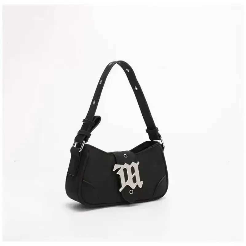 Luxury Designer Brand Handbags and Purses 2024 Fashion Sheet Metal Decoration Crossbody Bag Women Shoulder Bag Underarm TotesC241218