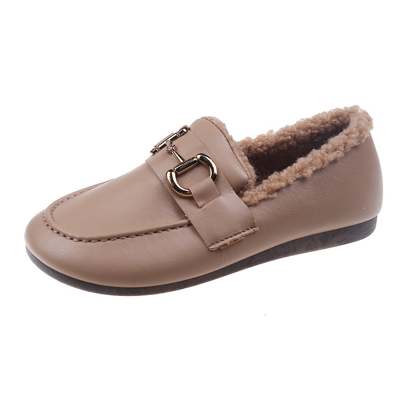 For Ddmywed Hairy Women Wearing Autumn And Winter M Ller New Model Internet Famous Lazy Shoes Low Heel With Velvet Toe Cap Half Slippers Chinese Brand