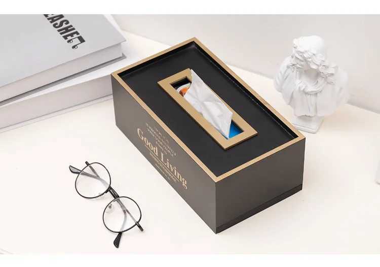 1 Nordic wooden living Ro Dining Ro decoration organization simple wooden tissue box He Storage Organization JL 235 Y241218