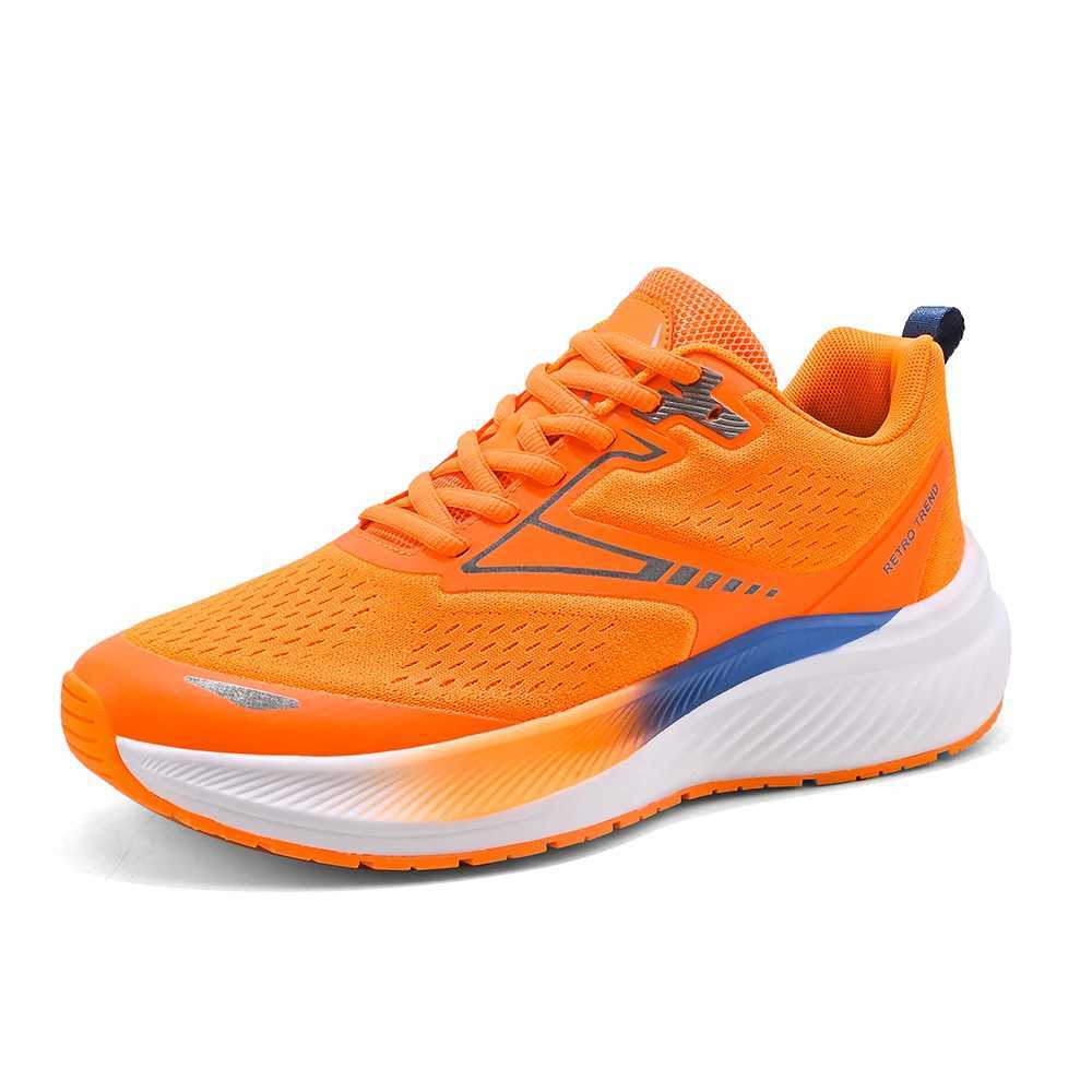 Final Sale Running Shoes Light Weight Summer Non-Slip Striped Sole Outdoor Jogging Wholesales Mesh SneakersC250411