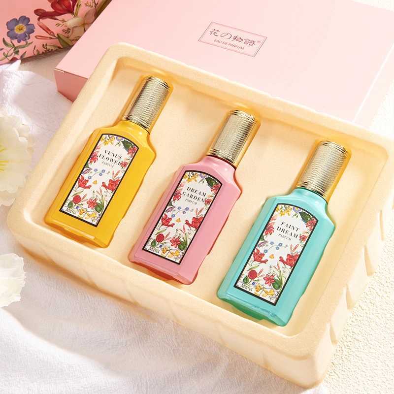 Womens Perfume Set Long-lasting Fragrance Flower Joy Blooming Water Of Flowers Floral Scent Eau De Toilette Valentine Day GiftsXJ250512