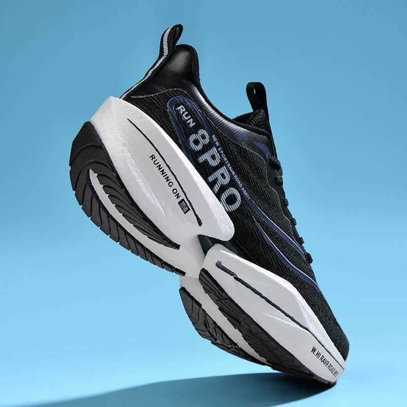 NEW 2025 Marathon Air Cushion Men Sports Running Shoes Breathable Lightweight Wens Cfortable Athletic Nonskid SneakersC250325
