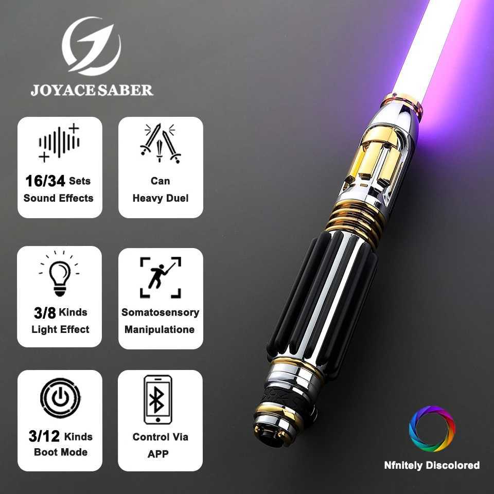 Pixel Lightsaber Woman Windu Xenopixel Light Saber Jedi Neopixel Metal Handle Laser Sword Cosplay Heavy Dueling Luminous Toys W241218