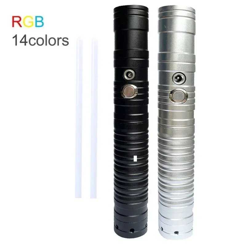 New 78cm alloy laser sword lightsaber Fierce combat foldable new pixel lightsaber Kpop light stick childrens gift box fun toys W241218