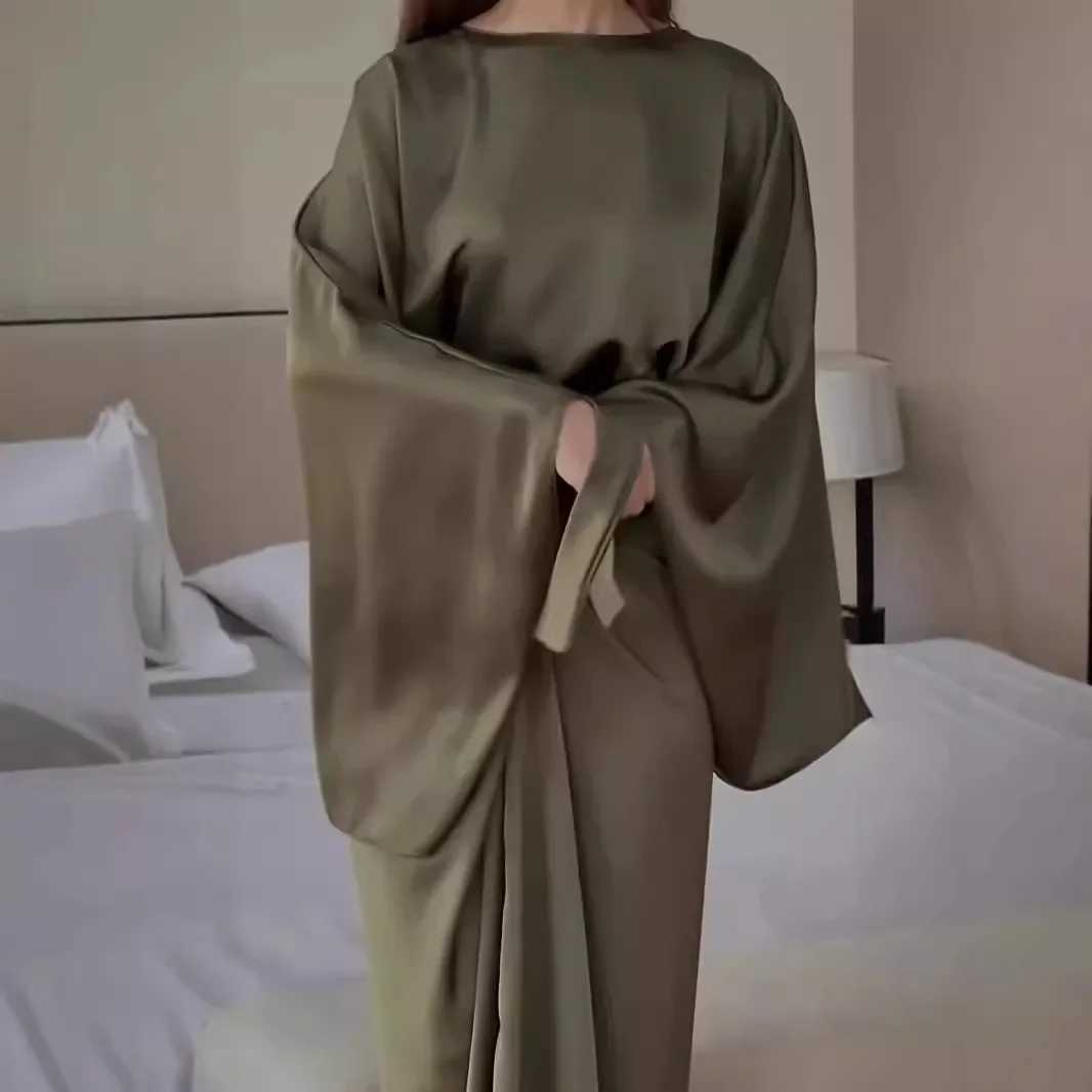 2024 Autumn New Womens Dress With Tie European And American Style Fairylike Long Dress Petite Dress Clothing For Women W241218