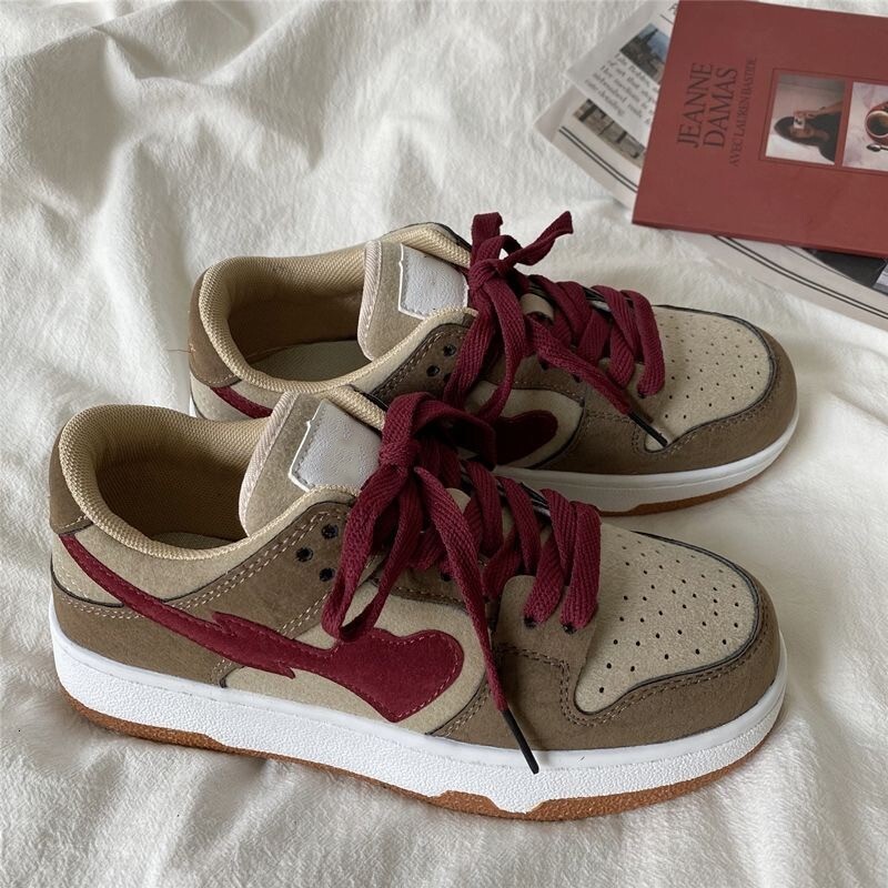 Love Leather Ddmywed White Women S Spring And Autumn New Comfortable Big Head Bread Casual Board Shoes Chinese Brand F Ddmysaturn