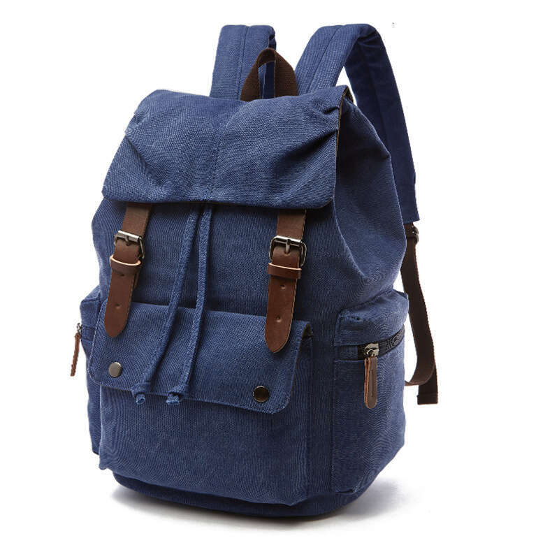 Backpack New Fashion Vintage Canvas School Bag Men's Travel Bags Large Capacity Backpack
