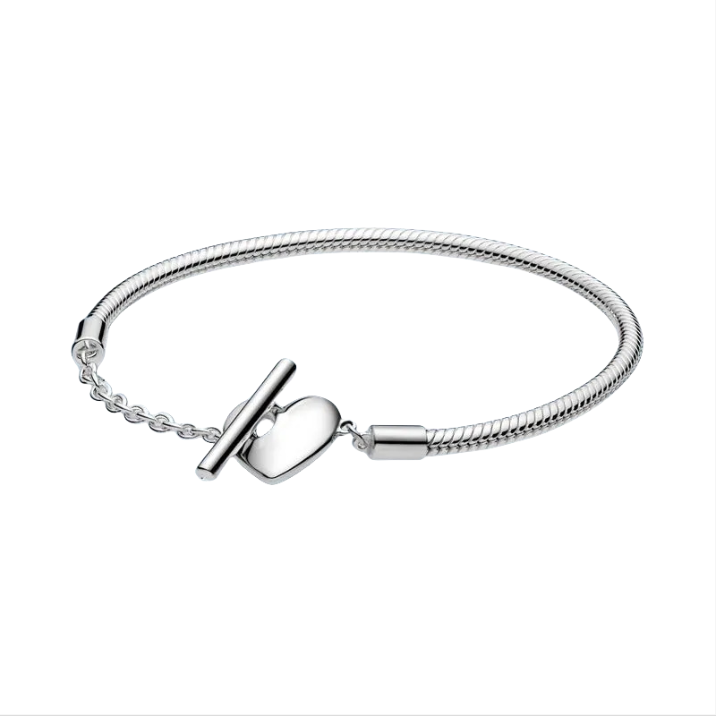 Mens woman bracelets outdoor pure color heart designer jewelry flower women bracelet womens glossy non tarnish zh194 Y4