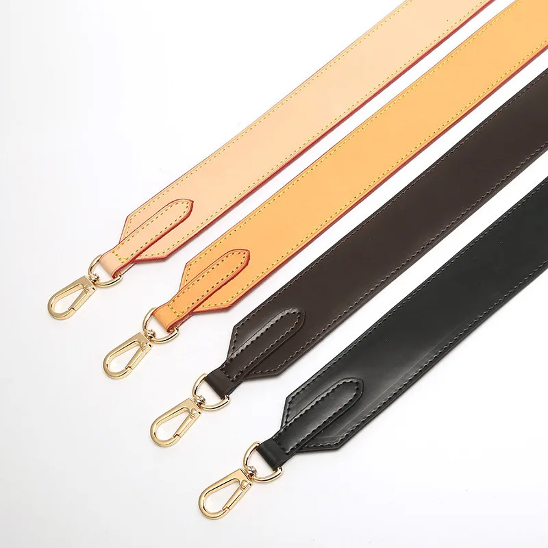 65CM leather wide shoulder strap used for handbags vegetables tanned womens shoulder bags handle cross bag accessories 241218