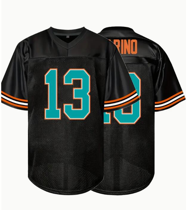 Personalized Custom 2025 Football Jersey Tyreek Hill Tua Tagovailoa Jaylen Waddle Marino Devon Achane Jevon Holland Jaelan Phillips Braxton Berrios
