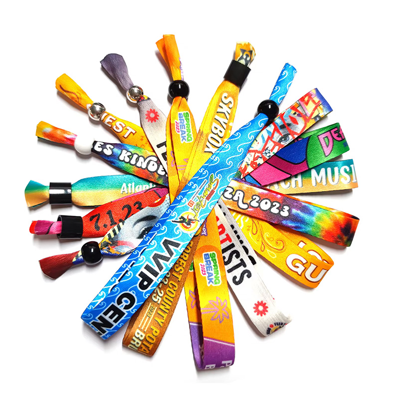 100pcs Party Bracelets festival event Wristbands Customized Personalized Colored Wrist Bands for Wedding Lightweight Concert Wrist Straps with diy log
